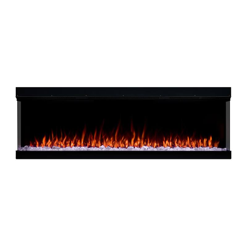 Real Flame 64" 3-Sided SMART Electric Fireplace Insert