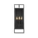 preview thumbnail 8 of 7, Z-Lite 598B Lucian 3 Light 27" Tall Outdoor Wall Sconce