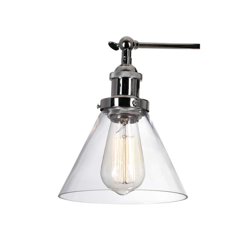 Eustis 2 Light Wall Sconce With Polished Nickel Finish - Polished Nickel