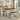 Wood Dining Table Set Kitchen Table Set with Bench & 4 Chairs, White