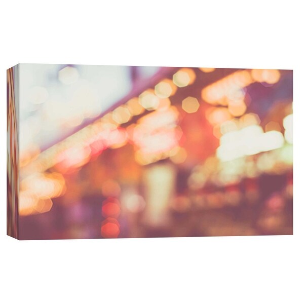 Ptm Images 9 102053 Ptm Canvas Collection 8 X 10 Blurred Lights 1 Giclee Abstract Art Print On Canvas N A