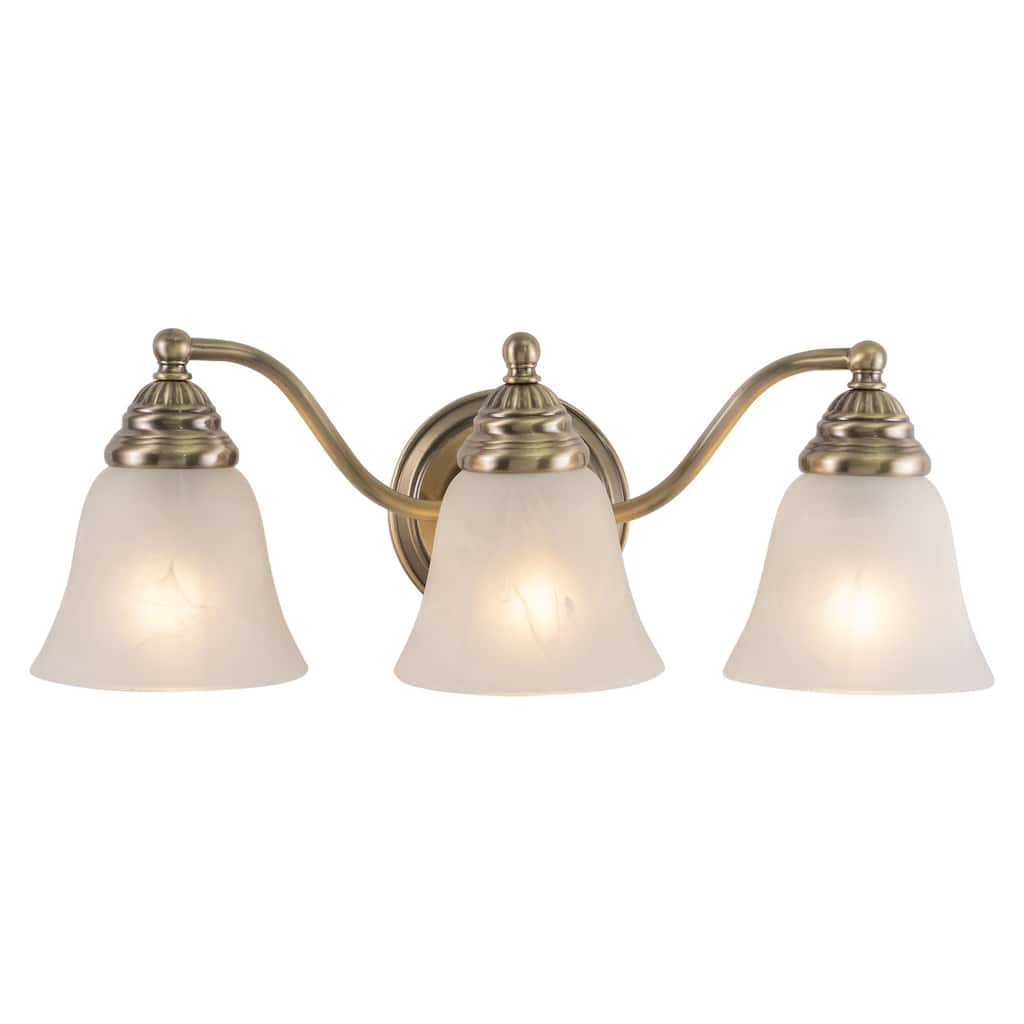 Vaxcel Lighting Standford 3 Light Bathroom Vanity Light - 19 Inches