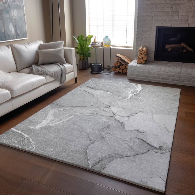 Premium Washable Super Soft Abstract Contemporary Mayfield Rug