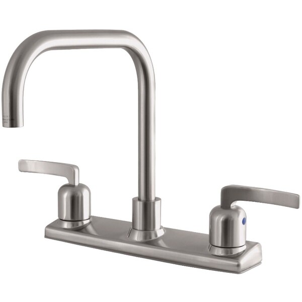 Kingston Brass FB214.EFL Centurion 1.8 GPM Widespread Kitchen Faucet