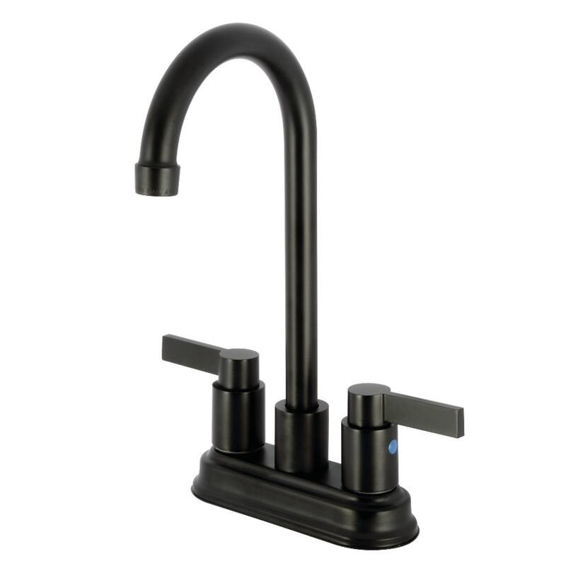 NuvoFusion 4 in. Centerset Bar Faucet - Matte Black