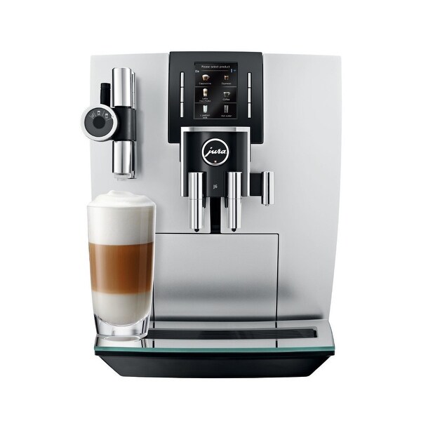 Jura J6 Automatic Coffee Machine (Brilliant Silver) (Refurbished)