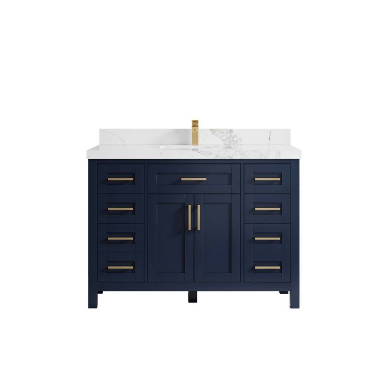 Willow Collections 48 in. W x 22 in. D Cambridge Single Sink Bathroom Vanity with Countertop