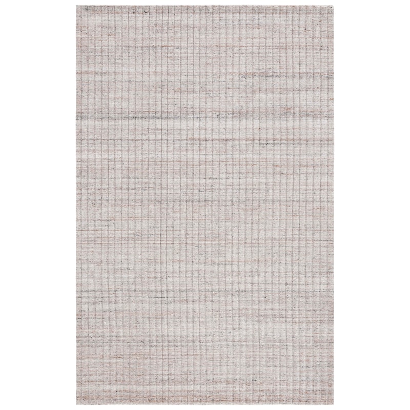 Martha Stewart by SAFAVIEH Handmade Yucel Stripe Rug - 6' x 9' - Beige