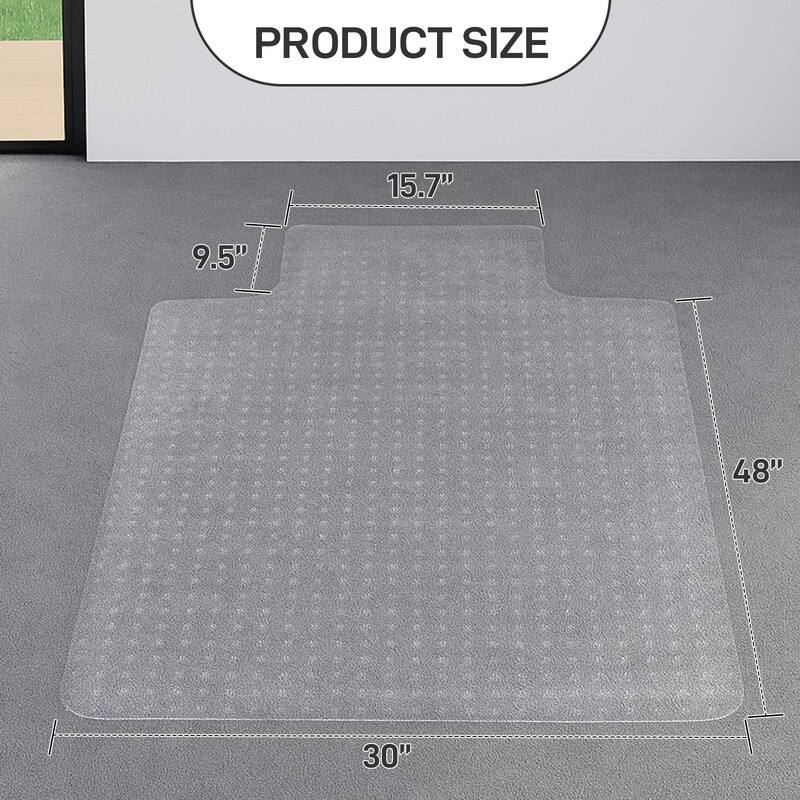 30 X 48 Inches Frosted Studded Pvc Floor Mat