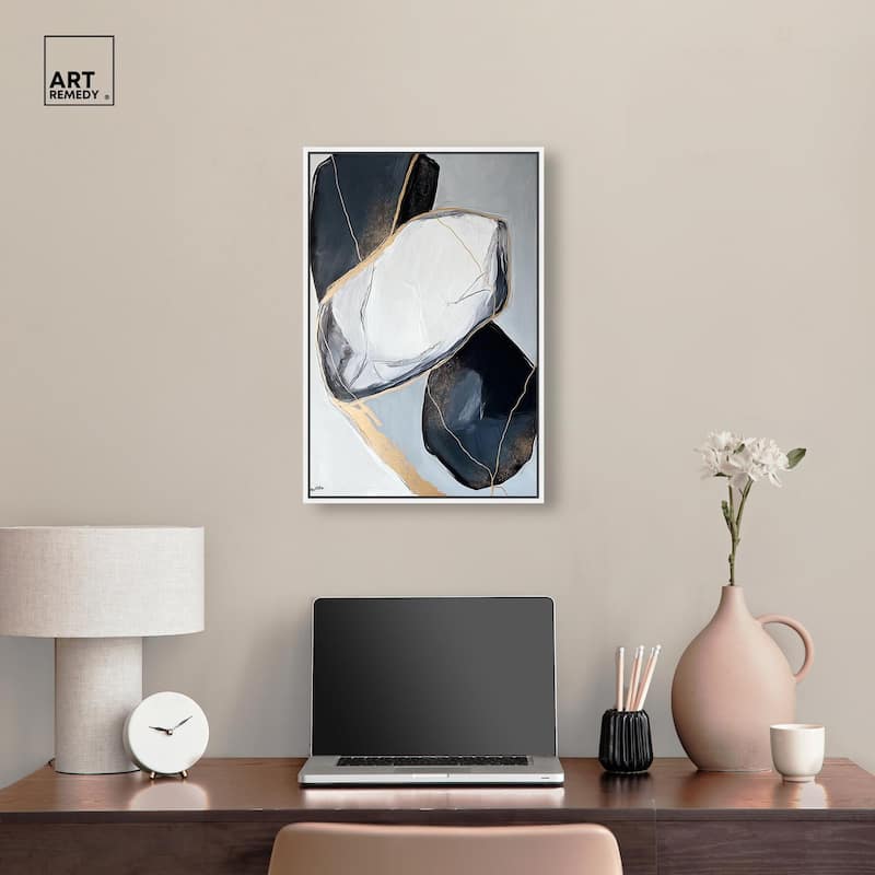 Mineral Essence I Canvas by Art Remedy