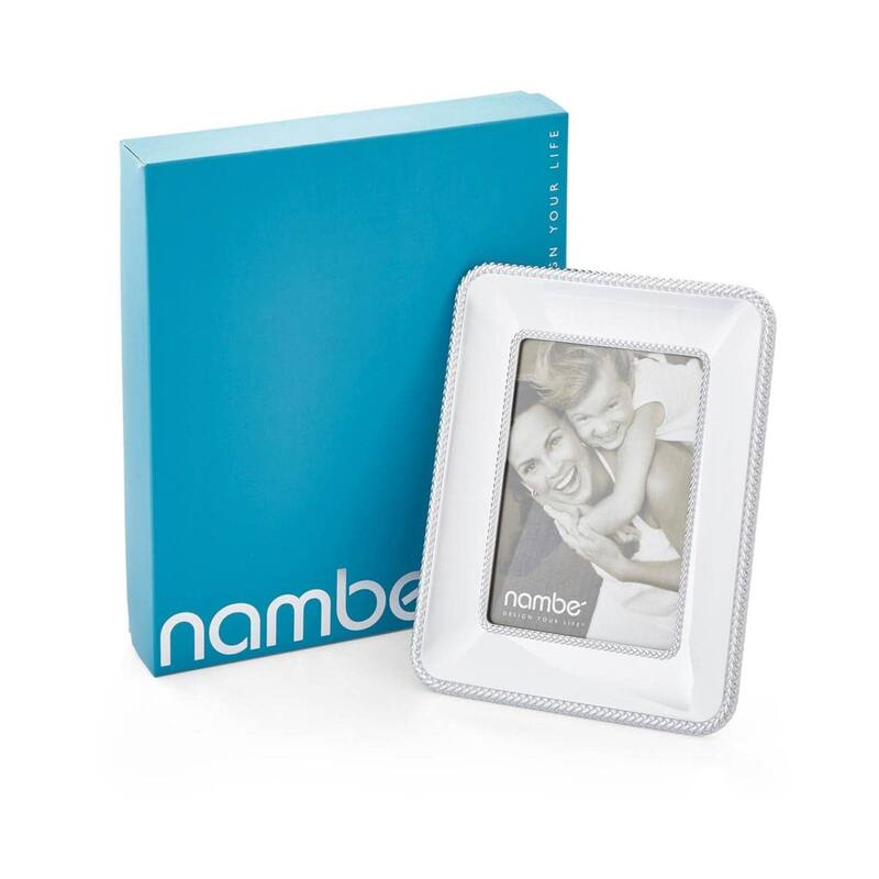 Nambe Braid Picture Frame