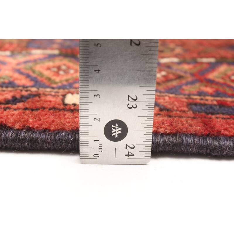 ECARPETGALLERY Hand-knotted Anadol Red Wool Rug - 3'11 x 6'7