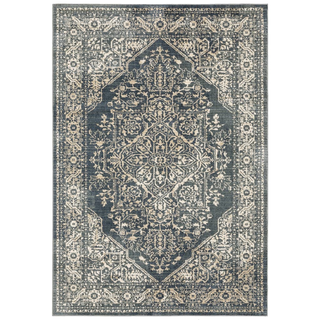 Vista Home Fawn Bohemian Medallion Area Rug