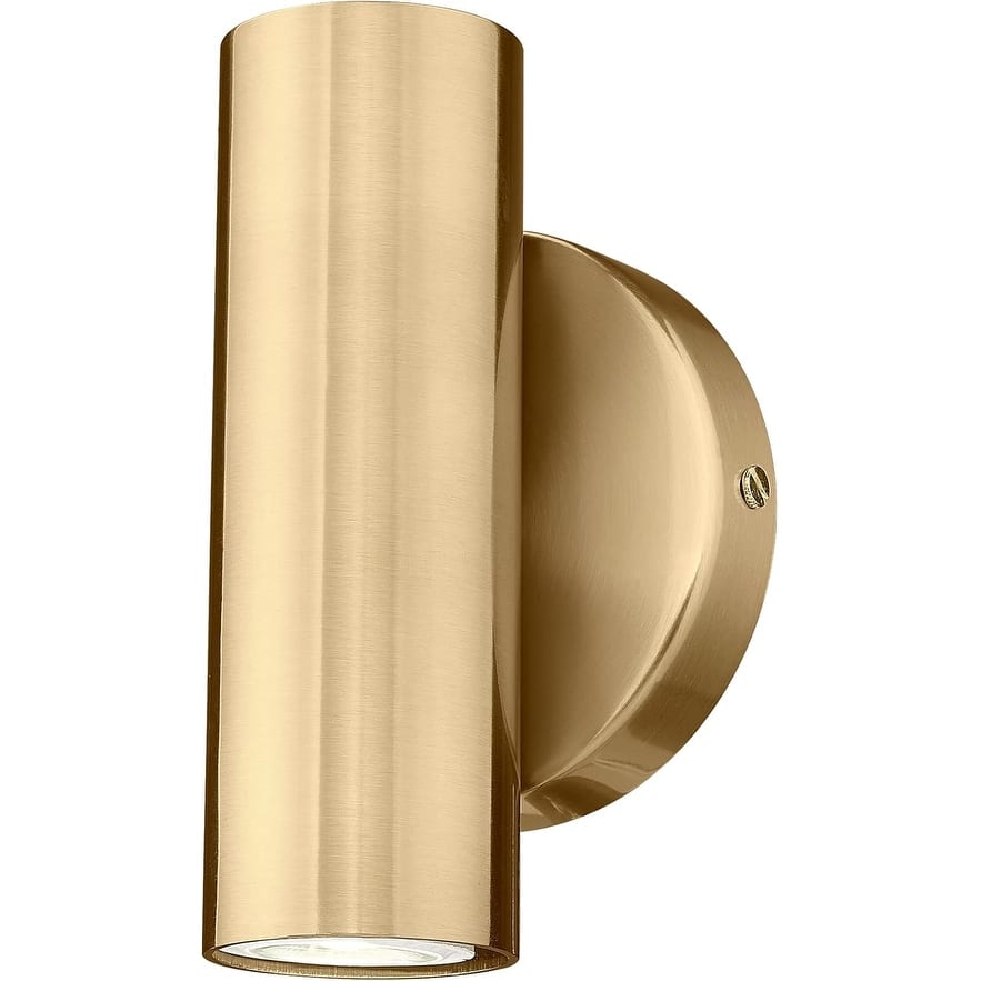 2-light entryway light gold wall light metal stair light