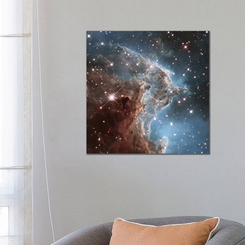 iCanvas "NGC 2174 (Monkey Head Nebula) (Hubble Space Telescope 24th Anniversary Image)" by NASA Canvas Print - 26x26x1.5