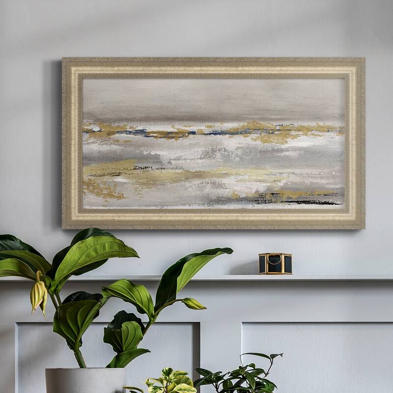 Golden Fog Premium Framed Canvas- Ready to Hang