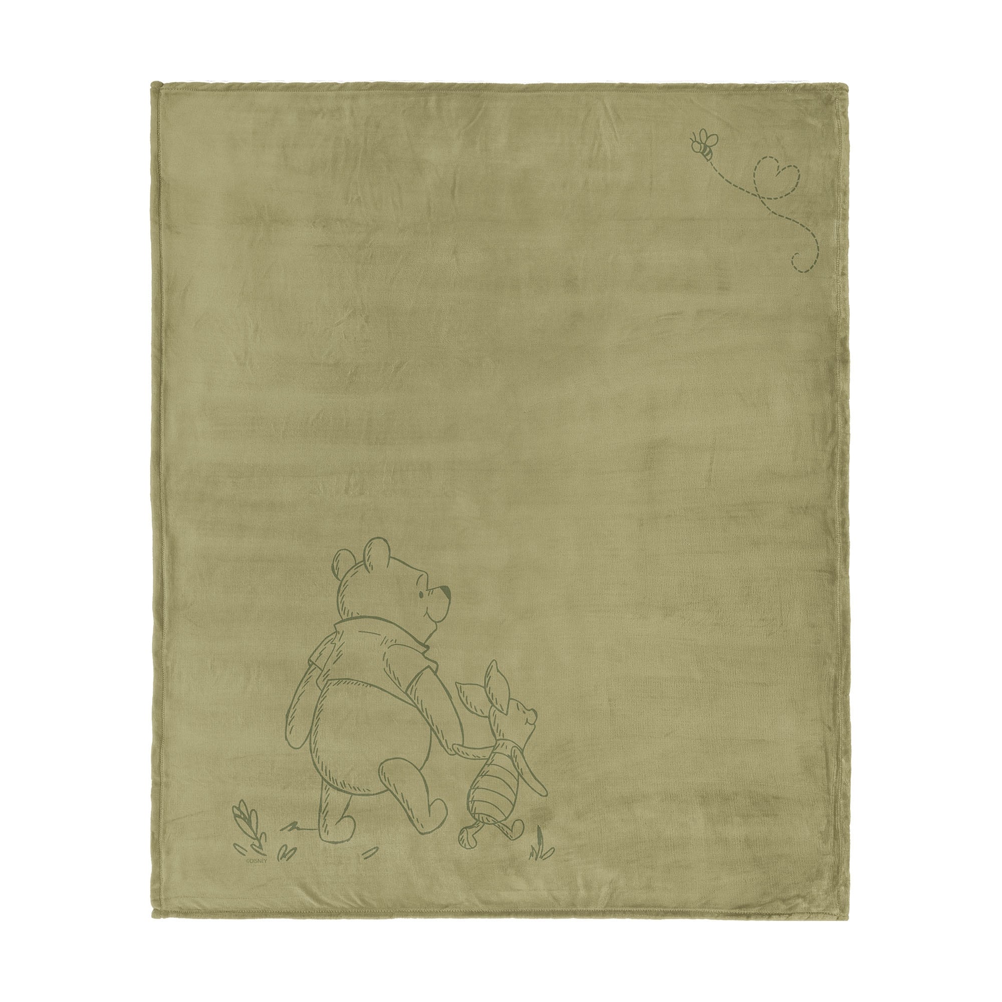 Disney Winnie the Pooh Silk Touch Throw Blanket