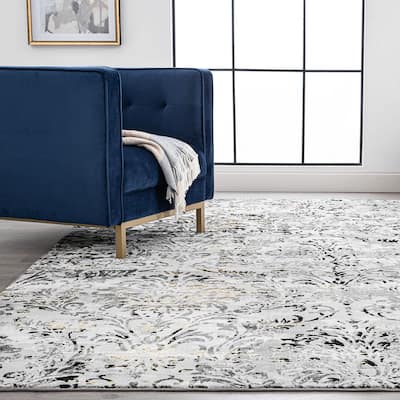 Antiquity Farmhouse Floral Indoor Area Rug
