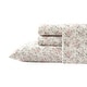 preview thumbnail 79 of 92, Laura Ashley Printed Cotton Flannel Sheet Set Rosalie Grey - Full