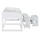 preview thumbnail 18 of 16, Multiple Functions Bed,Low Study Twin Loft Bed with Chair and Rolling Portable Desk