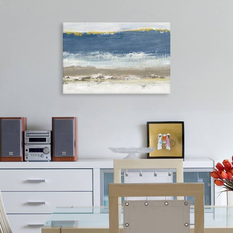 Blue Skies by Janet Tava Canvas Art Print
