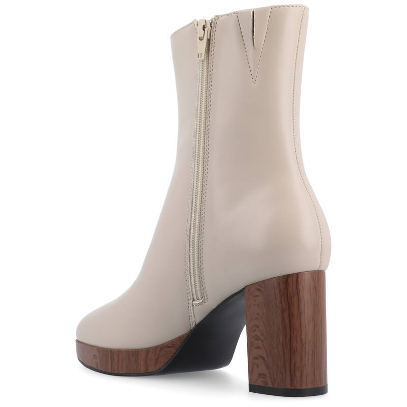 Journee Collection Medium and Wide Width Women's Romer Booties