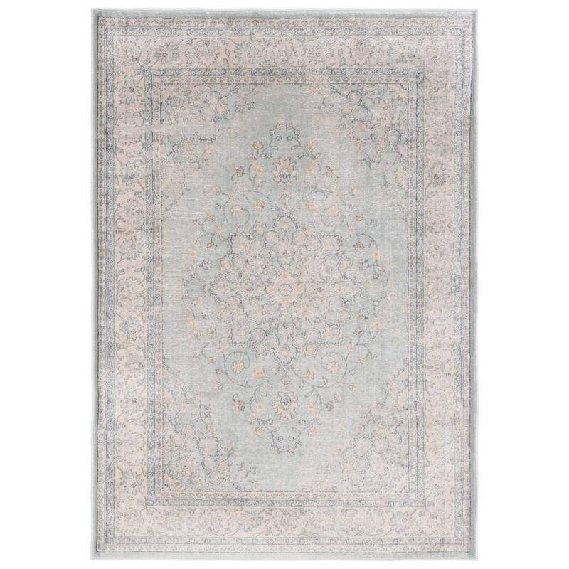 SAFAVIEH Vintage Nedelea Rug - 2'7" x 4' - Light Blue/Grey - Rectangle