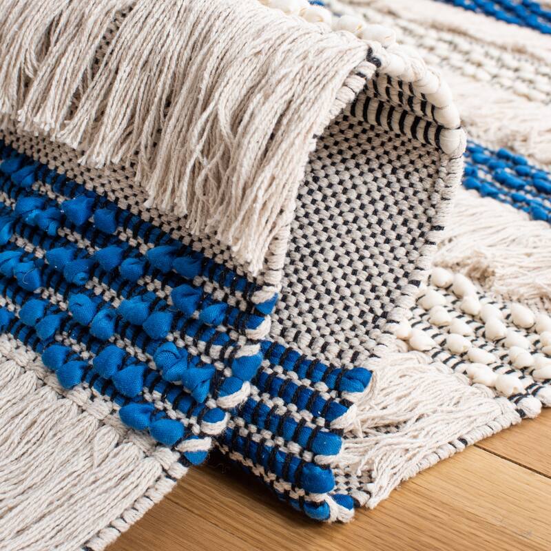 SAFAVIEH Handmade Natura Jaidyn Stripe Rug