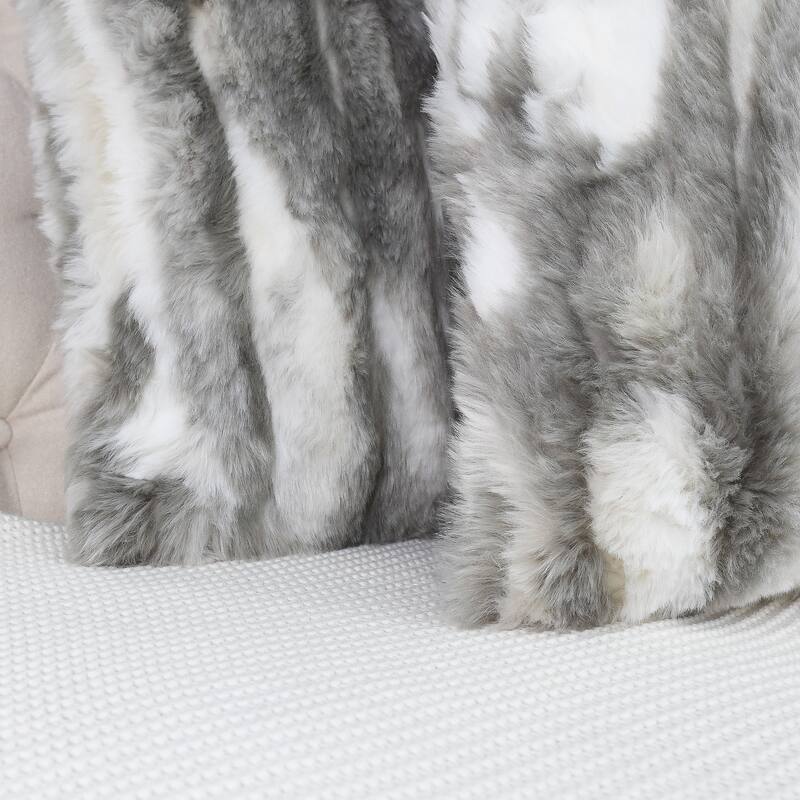 Jacquard FauxFur 2 Piece Set Pillow Shell