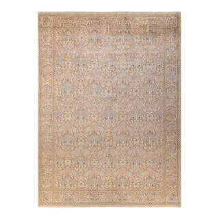 Overton Mogul One-of-a-Kind Hand-Knotted Area Rug - Ivory, 9' 0" x 12' 4" - 9' 0" x 12' 4"