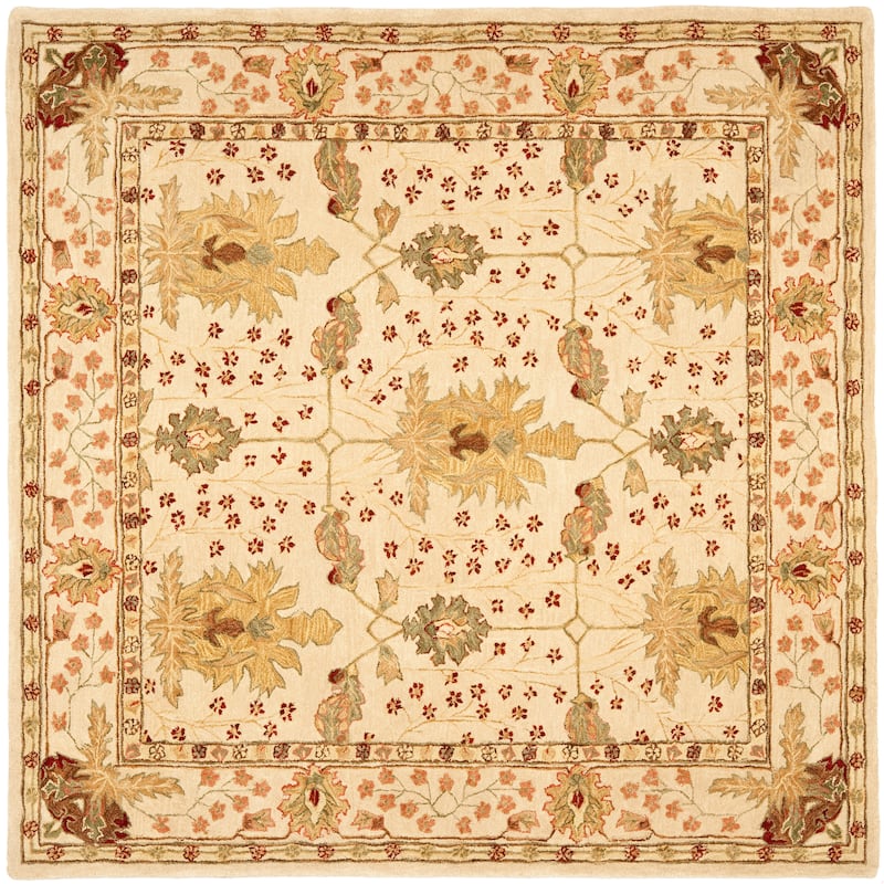 SAFAVIEH Handmade Anatolia Masami Traditional Oriental Hand-spun Wool Rug