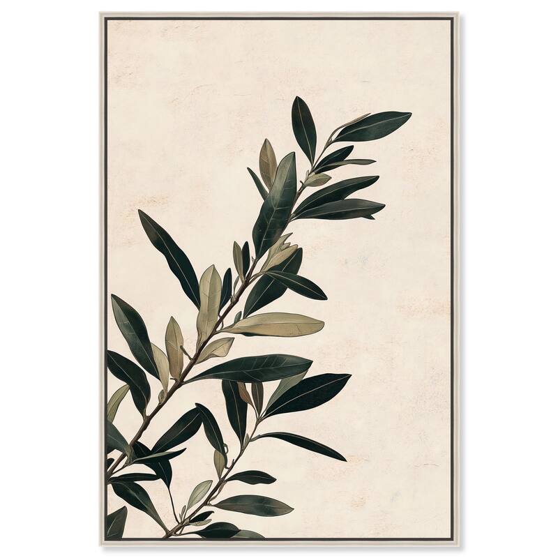 Verdant Virtue I Canvas by Art Remedy - Silver - 10" x 15"
