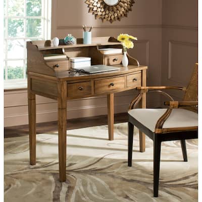 SAFAVIEH Landon 5-Drawer Work Office Writing Desk