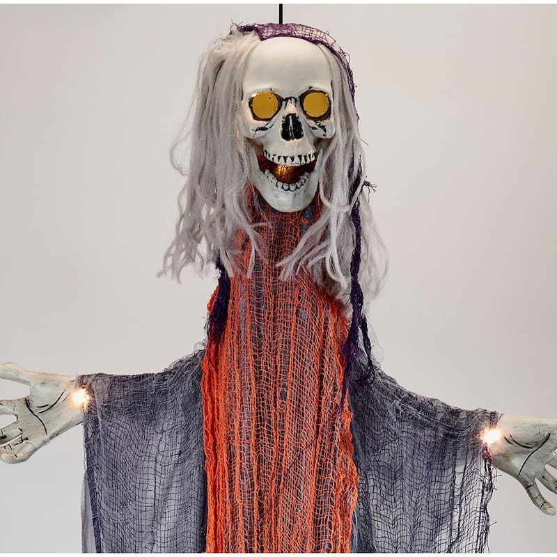 65" Hanging Halloween Light Up Sonic Reaper