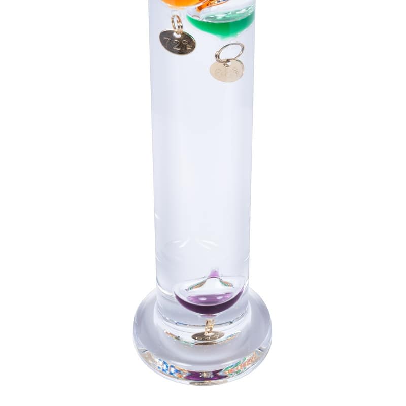 La Crosse 914-4928 11-inch Glass Galileo Thermometer