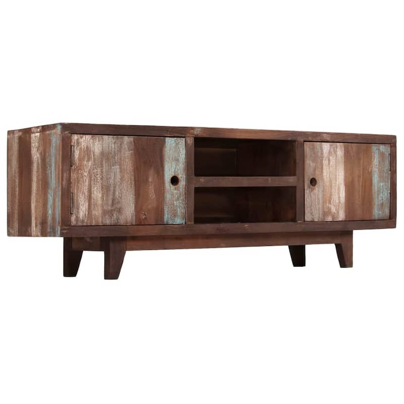 vidaXL TV Stand Solid Wood Acacia Vintage 46.5"x11.8"x15.7"