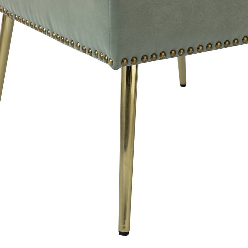 Anna Side Chair with Nailhead Trim Set of 2