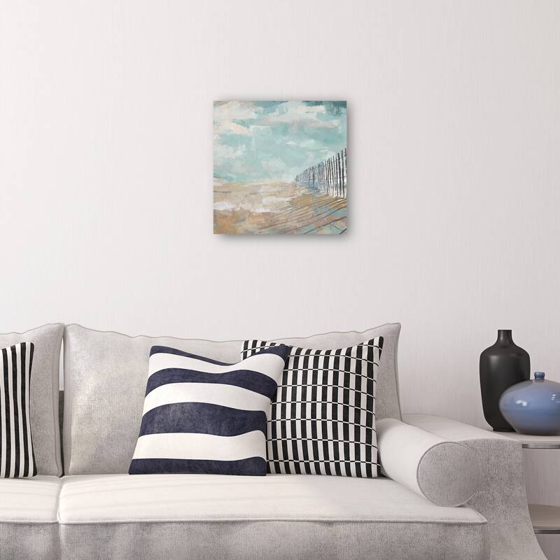 Coastal Shadows By Studio Arts Canvas Art Print