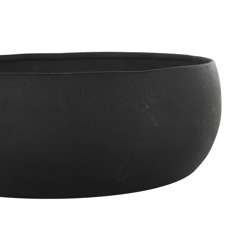 Metal Scented Textured 63oz 5 Wick Decorative Candle with White Wax - Beige, Black or Cream - Roche River Decor