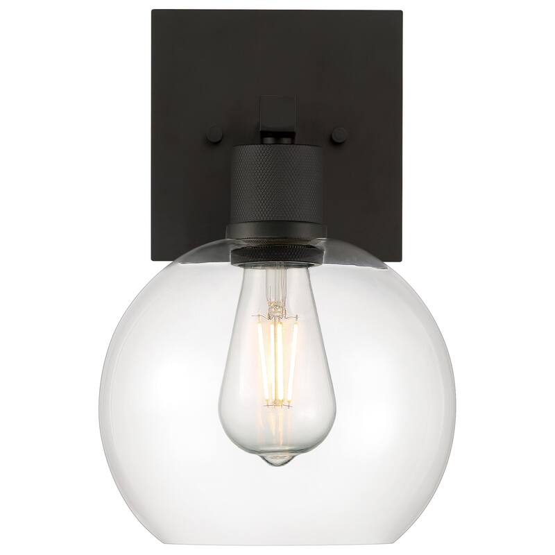 Port Nine Burgundy LED Wall Sconce - Replaceable LED