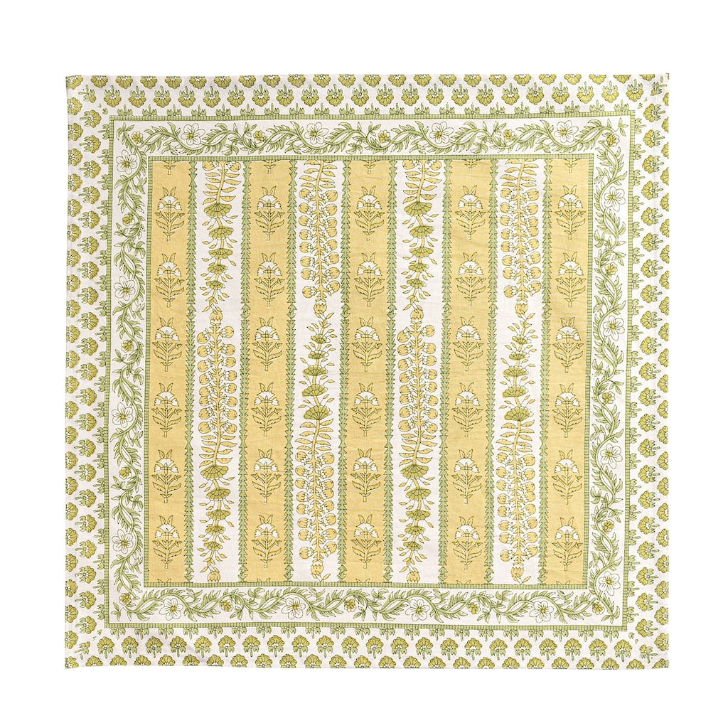 Couleur Nature Provence Avignon Napkins - Set of 6 - Pistache