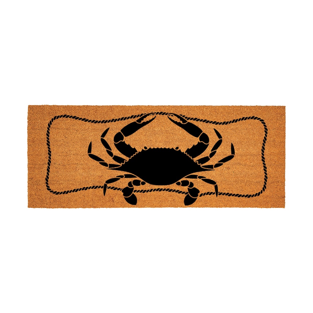 Coastal Coir Mat Crab 60"x24" - 60" x 24"