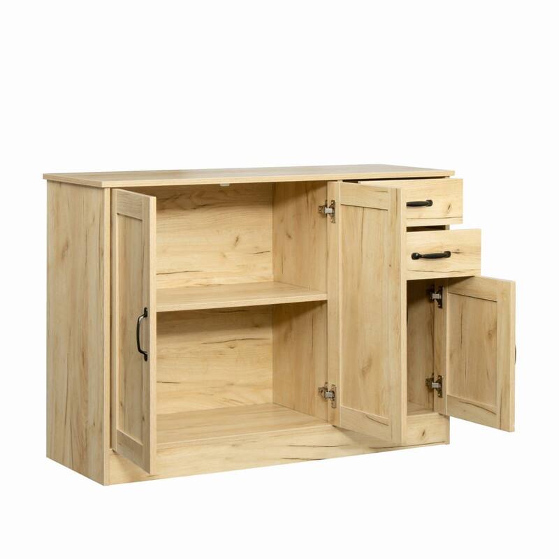 43.31''W Sideboard with 2 doors and 1 Storage and 2 drawers - N/A