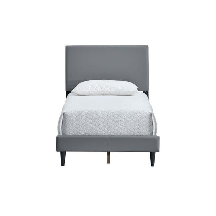 GDF Studio - Emily Modern Upholstered Bed with Adjustable Headboard (Mattress Not Included)