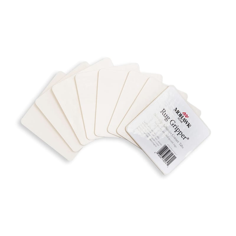 Mohawk Home Gripper Tab Pack for Area Rugs - White