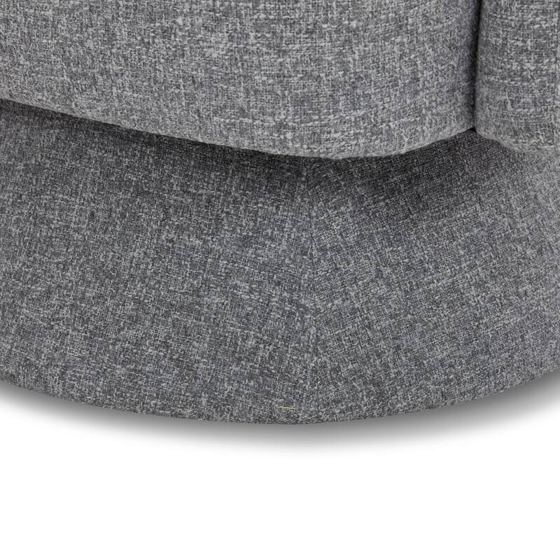 Spruce & Spring Jamie Swivel Fabric Accent Chair