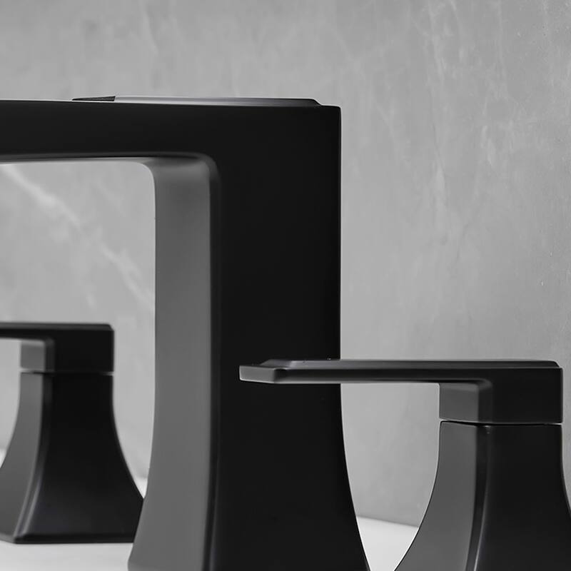 Topcraft Two Handle Waterfall Bathroom Faucet with Pop-Up Drainer