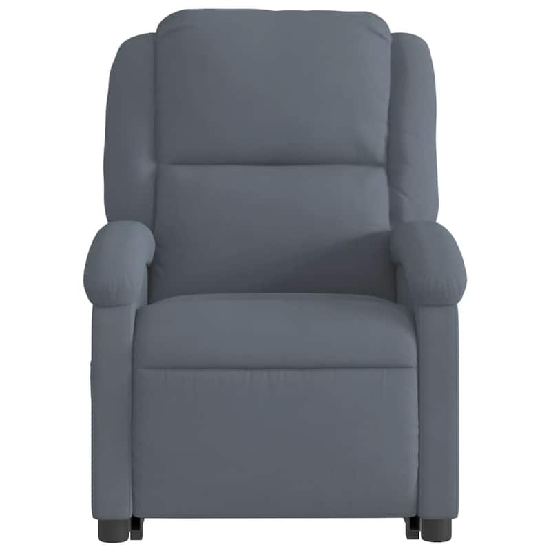 vidaXL Stand up Massage Recliner Chair Power Lift Wingback Armchair Velvet