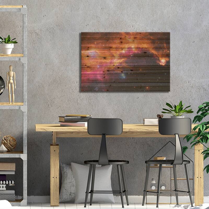 Seagull Nebula (IC 2177) II Print On Wood by Robert Gendler - Multi-Color