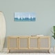 preview thumbnail 10 of 8, Stupell White Sail Boats across Soft Blue Coast Canvas Wall Art